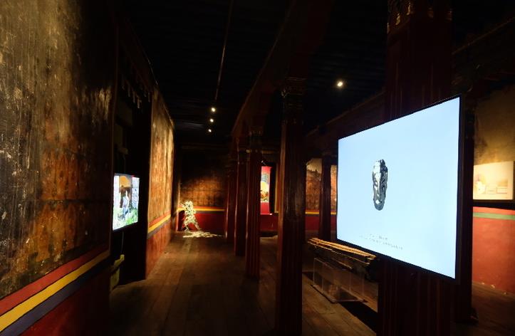 西藏首个在古建筑中举办的当代艺术展览开幕